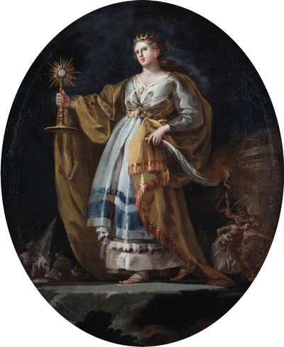 Santa Bárbara de Francisco de Goya